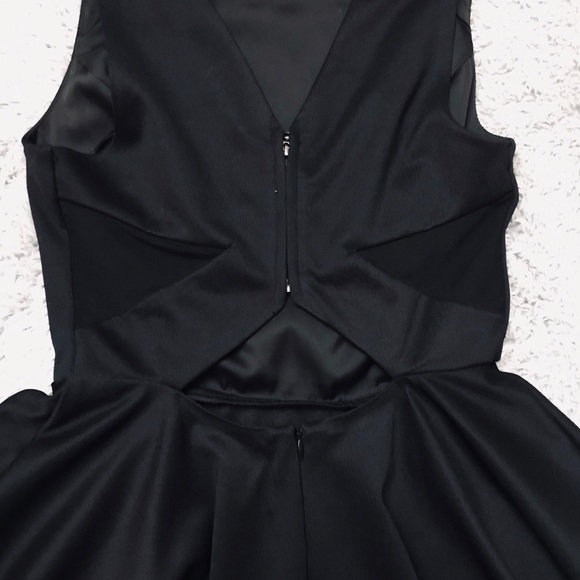 GUESS Ponte fit-and-flare dress (black) - Picture 7 of 10